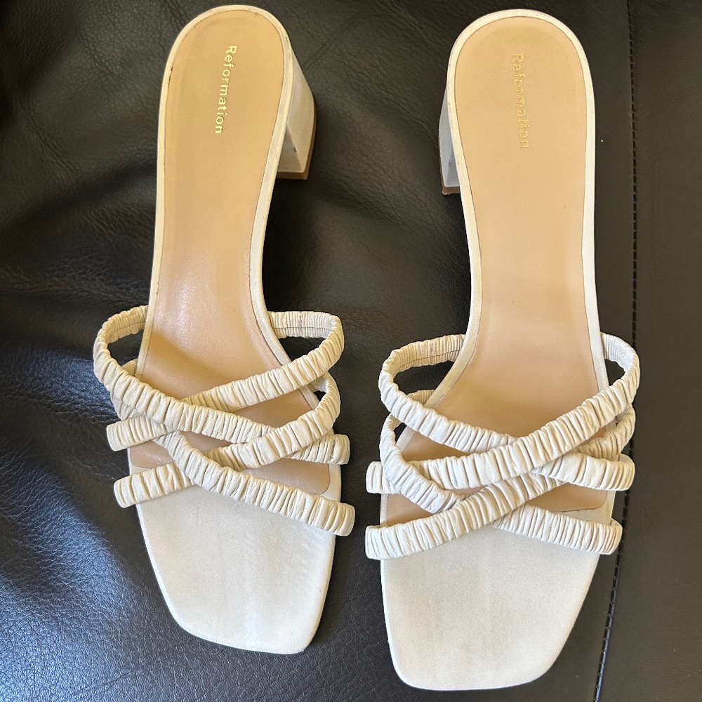 Reformation Mule Sandal